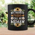 Meemaw ひまわり 好きな人 Call Me Meemaw コーヒーマグ ギフトのアイデア