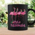 Mele Kalikimaka フラミンゴ ハワイ トロピカルファミリー コーヒーマグ ギフトのアイデア