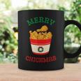 Merry Chickmas フライドチキン 面白い クリスマス フライドチキン コーヒーマグ ギフトのアイデア