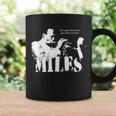 Miles Jazz Wisdom トランペットミュージシャン 1色 コーヒーマグ ギフトのアイデア