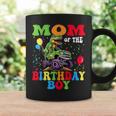 Mom Of The Birthday Boy Dinosaur Monster Truck Coffee Mug Gifts ideas