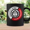 Monkey Bike レッドグラフィック コーヒーマグ ギフトのアイデア