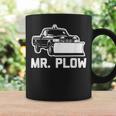 Mr Plow 面白い 皮肉なノベルティプラウトラック コーヒーマグ ギフトのアイデア