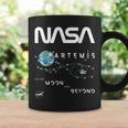 Nasa アルテミスミッション探査記章ワームロゴ コーヒーマグ ギフトのアイデア
