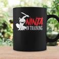 Ninja In Training 面白い忍者誕生日ギフト 男性 女性 子供 コーヒーマグ ギフトのアイデア