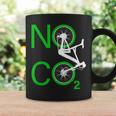 No Co2 サイクリング 気候変動対策 グリーンエネルギー Mtb コーヒーマグ ギフトのアイデア