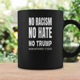 No Racism-No Hate Trump Racism Is Idiotic コーヒーマグ ギフトのアイデア