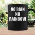 No Rain No Rainbow ポジティブ インスピレーション モチベーションを高める引用 コーヒーマグ ギフトのアイデア