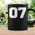 Number 07Ports Jersey Player 07 7 Fan Front Printarsity コーヒーマグ ギフトのアイデア