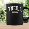 O'neill ネブラスカne ビンテージアスレチックスポーツデザイン コーヒーマグ ギフトのアイデア