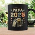 Papa 2025 年生 新しいパパ 若いパパ 初めてのパパ コーヒーマグ ギフトのアイデア