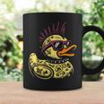 Pato Punk Rocker Punk Taza de café Ideas de regalos