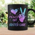 Peace Out フォスターケア 養子縁組 ごっちゃの日 2023 コーヒーマグ ギフトのアイデア