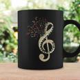 Pianist クラシカル楽器 ト音記号キーボード ピアノ コーヒーマグ ギフトのアイデア