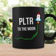 Pltr To The Moontock Ticker Wsb 面白いミーム コーヒーマグ ギフトのアイデア