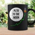 Pltr トゥザムーン株式ティッカー Wsb 面白いミーム コーヒーマグ ギフトのアイデア