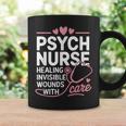 Psych Nurse Mental Health Psychiatric Nursing Appreciation コーヒーマグ ギフトのアイデア