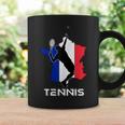 Racketports Coach フランス国旗 チーム フランス テニス コーヒーマグ ギフトのアイデア