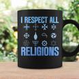 I Respect All Religions 精神性 寛容 受容 コーヒーマグ ギフトのアイデア