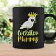 Retro Cockatoo Mother Mom Cockatoo Mommy Cockatiel コーヒーマグ ギフトのアイデア