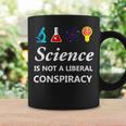 Science Is Not A Liberal Conspiracy リベラルシャツ コーヒーマグ ギフトのアイデア