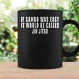 Siambo Fuera Fácile Llamaría Camisa Jiu Jitsu Taza de café Ideas de regalos