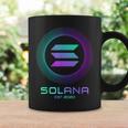 Solanaolコイン暗号ロゴブロックチェーン ソラナ コーヒーマグ ギフトのアイデア