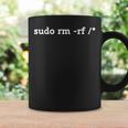 Sudo Rm -Rf 面白いlinuxコーディング コーヒーマグ ギフトのアイデア