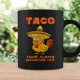 Taco Trump Always Chickens Out コーヒーマグ ギフトのアイデア