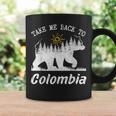 Take Me Back To Colombia ビンテージ コロンビア バケーション コーヒーマグ ギフトのアイデア