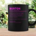Team Burton 姓 誕生日や家族の集まりに コーヒーマグ ギフトのアイデア
