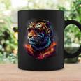 Tiger Dj テクノ Edm ミュージックヘッドフォン アートワーク ビートメーカー コーヒーマグ ギフトのアイデア
