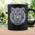 Tiger Lover 青い目の動物 ホワイトタイガー コーヒーマグ ギフトのアイデア