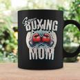 Uper Boxing Mom Guantes De Boxeo Y Boxeadores De Apoyo Cuello Taza de café Ideas de regalos