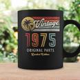 Vintage 1975 Original Piezas Palmas 50 Cumpleaños Taza de café Ideas de regalos