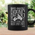 Vintage Bare Knuckle Boxingin Guantes De Boxeo Taza de café Ideas de regalos
