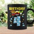 Western Family Birthday Boy 4 Cowboy 4Th Birthday Coffee Mug Gifts ideas