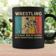 Wrestling It's What Do ビンテージレスリングレスラー コーヒーマグ ギフトのアイデア