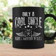 Zio Biker Moto Motorsport Papà Padre Nipote Nipote Tazze Ideas de regalos