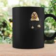 おかしなアメリカンコッカースパニエル ポケットに入った犬愛好家に コーヒーマグ ギフトのアイデア