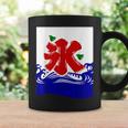 かきごり 日本のこりちどり かき氷サインtシャツ コーヒーマグ ギフトのアイデア