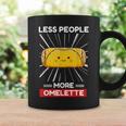 かわいい カワイイ オムレツ 少ない人 もっとオムレツ コーヒーマグ ギフトのアイデア
