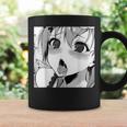 かわいいアヘ顔 アニメ 女の子 オタクウィーブ ラブ ビッグアイズ ドリップ コーヒーマグ ギフトのアイデア