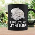 かわいいビションフリーゼ If You Love Me Let Meleep パジャマ コーヒーマグ ギフトのアイデア