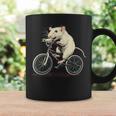 げっ歯類と白いネズミ愛好家のためのクールなサイクリングラット コーヒーマグ ギフトのアイデア