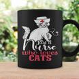ただの猫好きナースおもしろいネコナース コーヒーマグ ギフトのアイデア