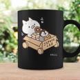 ねこぺん日和 こうきゅうなくるま ダークカラー コーヒーマグ ギフトのアイデア