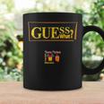 もっと見る。プラスデザイン、Guess What_、ティーセットティートップ コーヒーマグ ギフトのアイデア