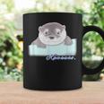 ゆるカワウソさん あそぶ？【 No2 】コツメカワウソ コーヒーマグ ギフトのアイデア