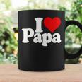 アイラブハートパパ父の日パパパパ コーヒーマグ ギフトのアイデア